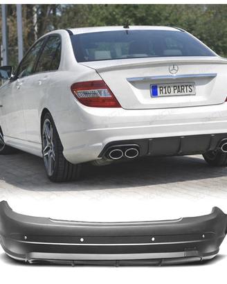 PARAURTI POSTERIORE MERCEDES W204 07-14 LOOK AMG P