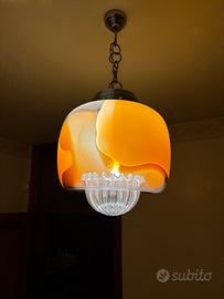 Lampadari anni 70 vetro Murano stile Space Age