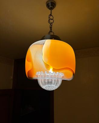 Lampadari anni 70 vetro Murano stile Space Age