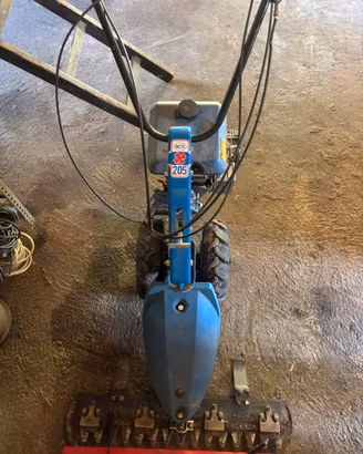 Motofalciatrice BCS 205 + Fresa Rotante