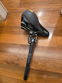 sella bicicletta Velo con  tubo ammortizzato NCX