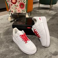Nike Air Force 1 Low Supreme White 45