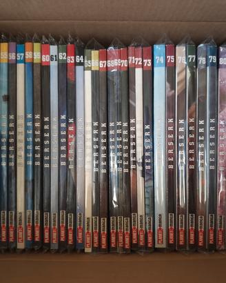 Collezione parziale Manga Berserk 49-85 sottiletta