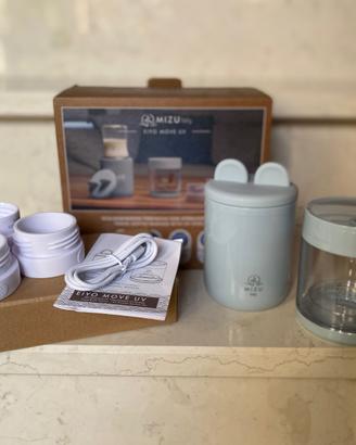 Mizu baby scaldabiberon e sterilizzatore portatili