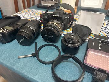 KIT CANON EOS 80D condizioni MINT