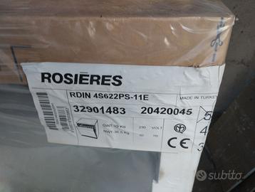 lavastoviglie a incasso Rosières (modello RDIN 4S6