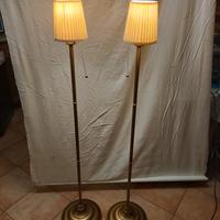 2 LAMPADE A PIANTANA 