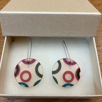 Orecchini pendenti a cerchio