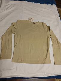 Maglia Leggera Maniche Lunghe Hmb Nuovo Beige larg