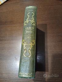 Storia Naturale 1846 - Curti - DEDICA AUTOGRAFA +