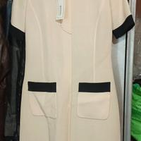 Abito vintage 80 alta sartoria Roma pura lana L