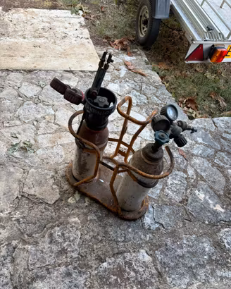 Kit saldatura autogena ossigeno e acetilene