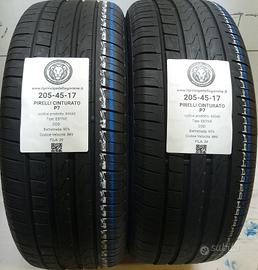 2 GOMME 205 45 17 PIRELLI A69040