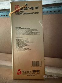 Baekwha Korean Ginseng Liqueur