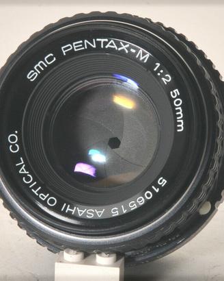 ASAHI SMC PENTAX-PRIME 1:2 50mm M Lente