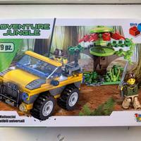 Lego Compatibili Adventure Jungle Set 5+ anni 179p
