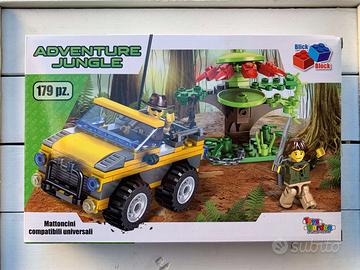 Lego Compatibili Adventure Jungle Set 5+ anni 179p
