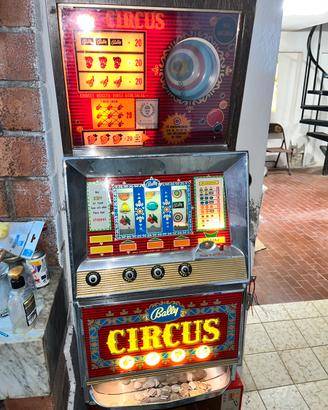 Slot Machine Vintage Bally Circus anni 70