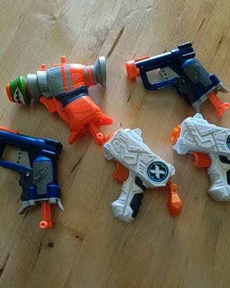 5 mini blaster Nerf e Zuru