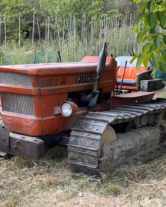 Trattore Fiat 605 c super montagna