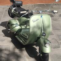 VESPA 125, 1948 faro basso a "bacchetta" mod V1T