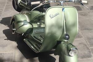 VESPA 125, 1948 faro basso a "bacchetta" mod V1T