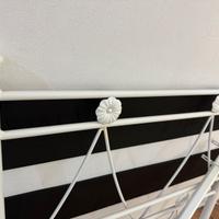 Letto in ferro battuto una piazza e mezza