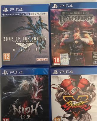 PS4 e PS5 giochi come nuovi valuto anche singoli