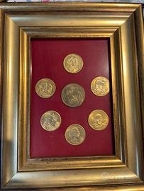 Monete incorniciate