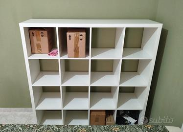 Libreria / Scaffale a Cubi IKEA Kallax 4x4 Bianco