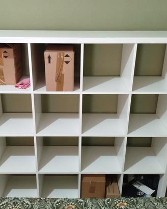 Libreria / Scaffale a Cubi IKEA Kallax 4x4 Bianco