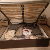 Letto contenitore completo di materasso