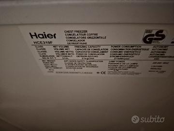 230 congelatore a pozzo molto capiente
