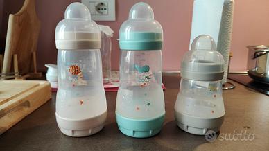 3 Biberon MAM anticolica