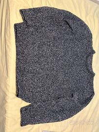 Maglione di lana - nero-bianco