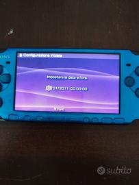 PSP BLU + GIOCHI 