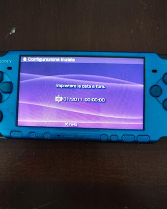 PSP BLU + GIOCHI 