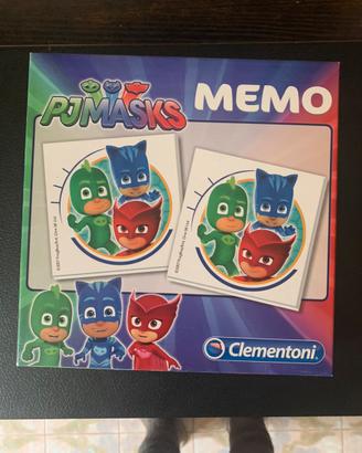 Gioco Memo Pj Masks Super Pigiamini