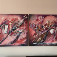 Quadri astratti Primavera