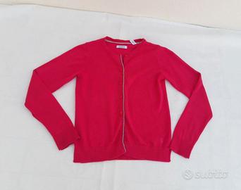 Cardigan cotone rosa fucsia, Bambina 8 /10 Okaidi