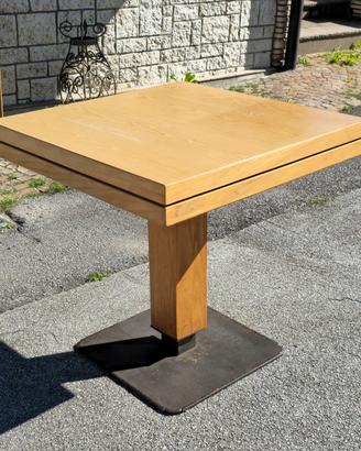 Tavoli In Legno Massiccio E Ferro, artigianali