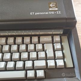 MACCHINA DA SCRIVERE OLIVETTI ET PERSONAL 510 II