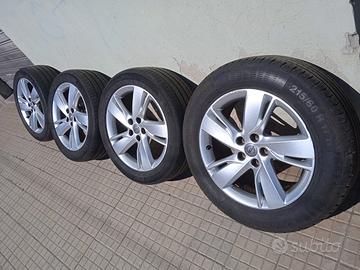 Set di quattro ruote Opel Corsa, Astra ecc 