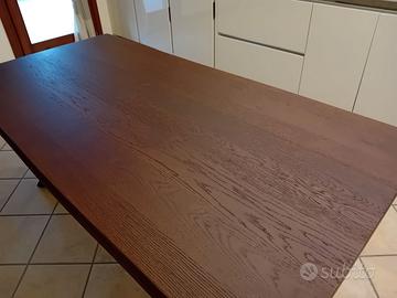 Tavolo in legno rovere massello