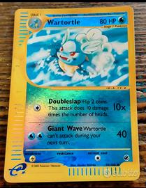 Carta Pokémon Wartortle brillante come nuova 