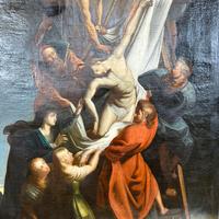 Dipinto antico olio su tela