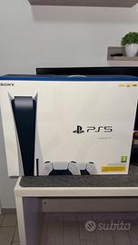 Ps5 lettore disco + 2 dualsense
