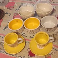 lotto 2 tazzine + ciotoline varie Mulino Bianco 