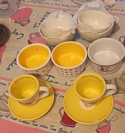 lotto 2 tazzine + ciotoline varie Mulino Bianco 