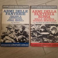 Armi della fanteria russa americana e inglese